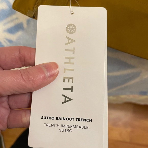 Athleta Sutro Rainout Trench Jacket Size Small. NWT! Retail $170 - Picture 6 of 15
